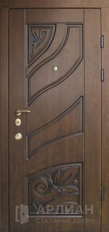 Фото «Трехконтурная дверь с покрытием антрацит №506»